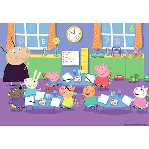 Prasátko Peppa Puzzle 2 x 24 dílků