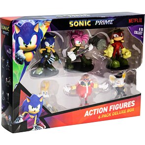 Sonic Prime balení 6 figurek 8 cm