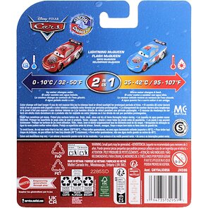 Blesk McQueen (Rally Race 200) – autíčko Cars měnící barvu