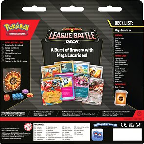 Pokémon TCG Mega Lucario ex League Battle Deck