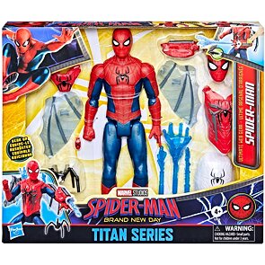 Figurka Spiderman s pavoučím vybavením – Marvel Titan Hero 30 cm
