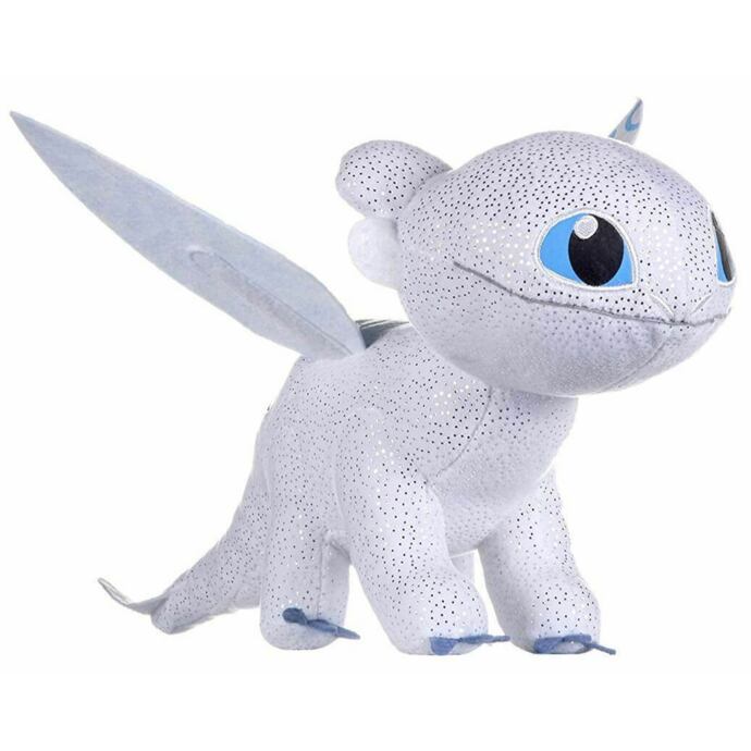 Plyšák Bílá Běska 25 cm - Jak vycvičit draka