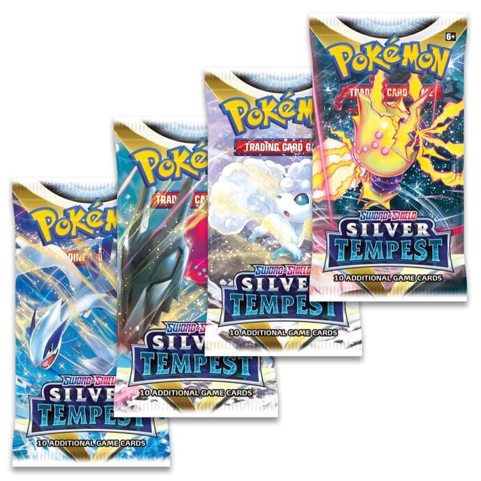 Pokémon Silver Tempest Booster balíček