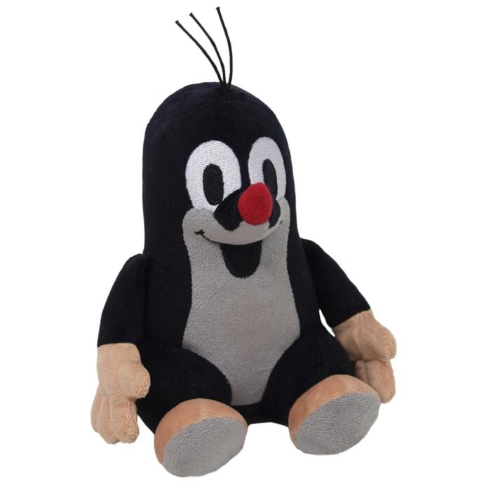 Krteček plyšák sedící 15 cm