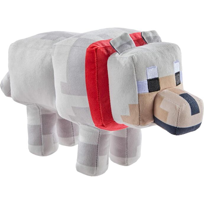 Minecraft plyšák Vlk 28 cm