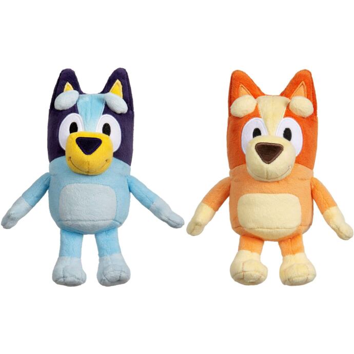 Bluey a Bingo 18 cm – sada plyšáků 2 ks