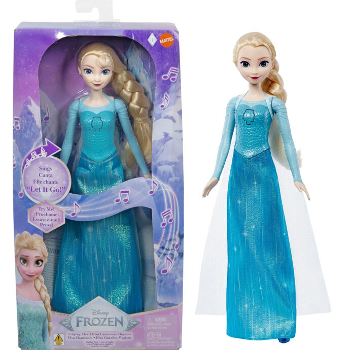 Frozen panenka Elsa zpívající anglicky 30 cm