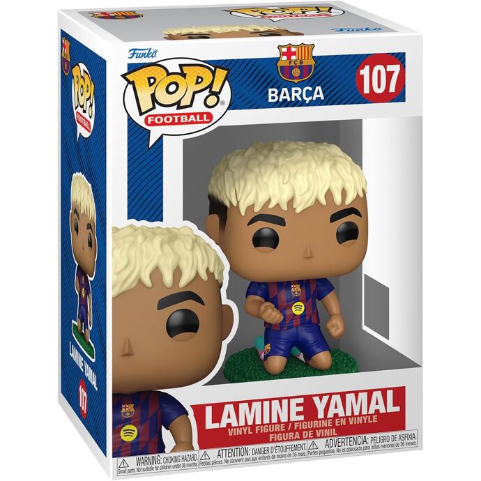 Funko Pop! Football – Lamine Yamal #107 (Barcelona)