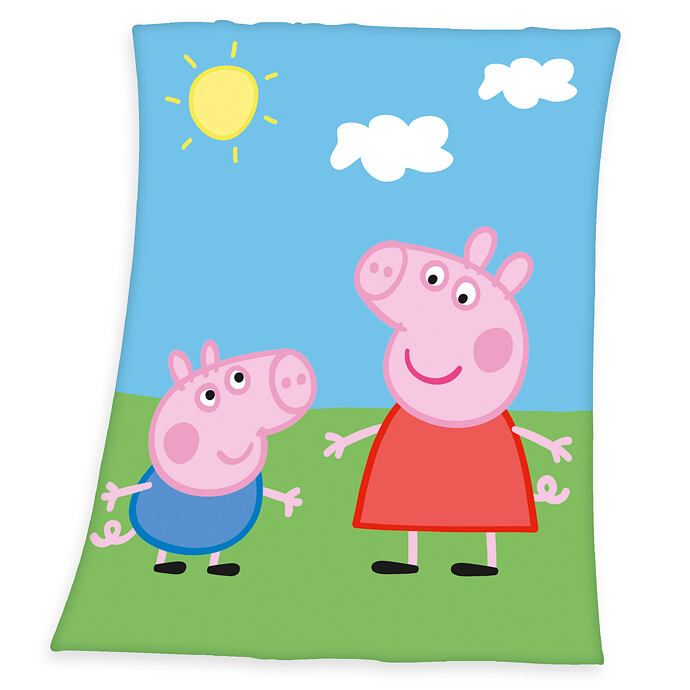Prasátko Peppa Fleece deka