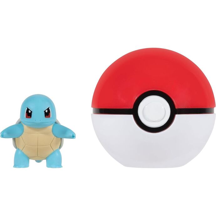 Pokémon Clip n Go – Squirtle + Pokéball