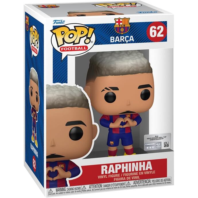 Funko Pop! Football – Raphinha #62 (Barcelona)