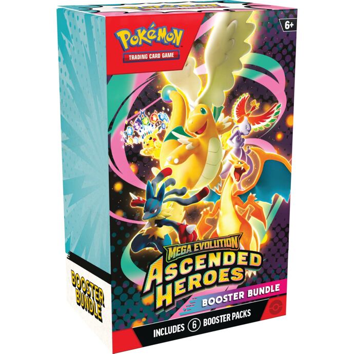 Pokémon TCG Ascended Heroes Booster Bundle (6 balíčků)