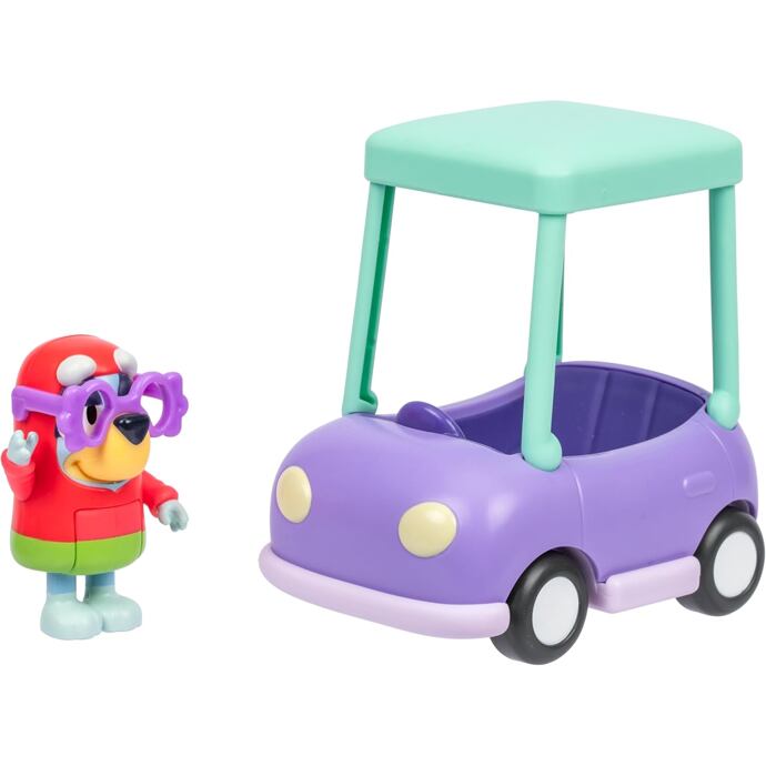 Bluey auto babičky Janet s figurkou