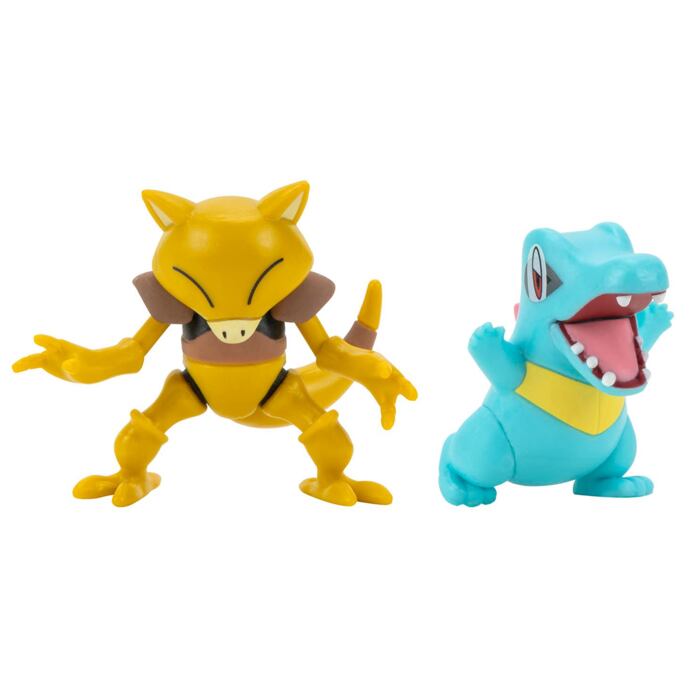 Pokémon figurky Abra a Totodile