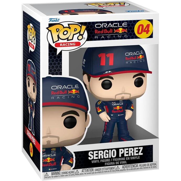 Formule 1 Funko POP! – Sergio Perez #04