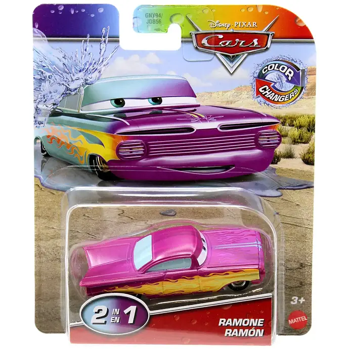 Ramone – autíčko Cars měnící barvu