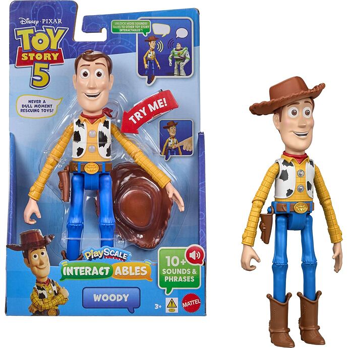 Toy Story 5 Mluvící figurka Woody 23 cm