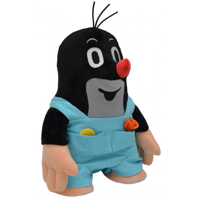 Krtek plyšák v kalhotkách 35 cm