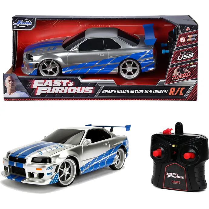 Rychle a zběsile – auto Nissan Skyline na dálkové ovládání