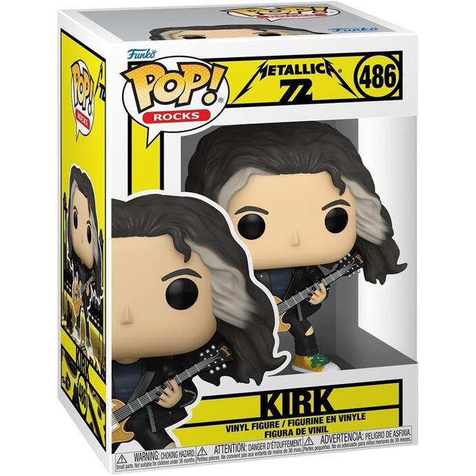Funko Pop! Metallica 72 - Kirk Hammett #486
