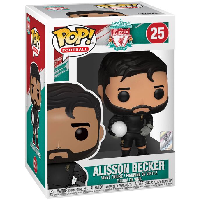 Football Funko POP! – Alisson Becker #25 (Liverpool F.C.)