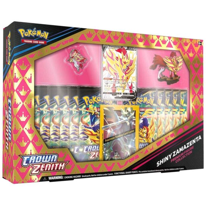 Pokémon Crown Zenith – Shiny Zamazenta Premium Figure Collection Box