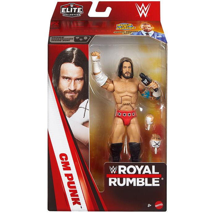CM Punk – WWE Elite Collection Royal Rumble figurka 15 cm