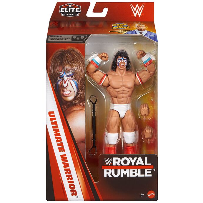 Ultimate Warrior – WWE Elite Collection Royal Rumble figurka 15 cm