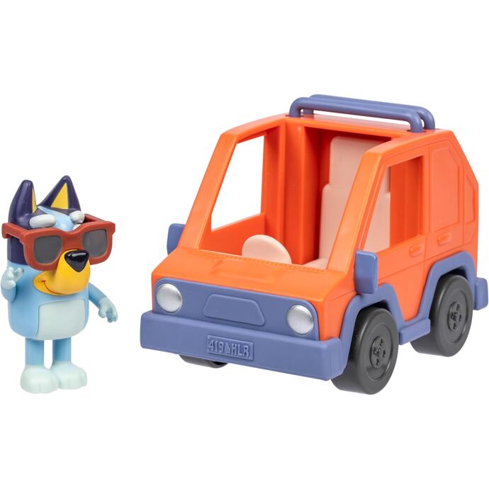 Bluey terénní auto s figurkou