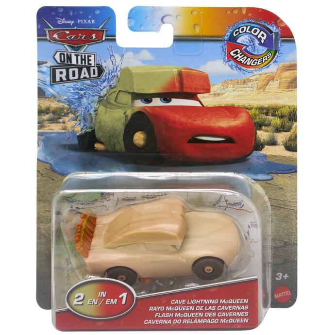 Cars autíčko měnící barvu – Jeskynní Blesk McQueen