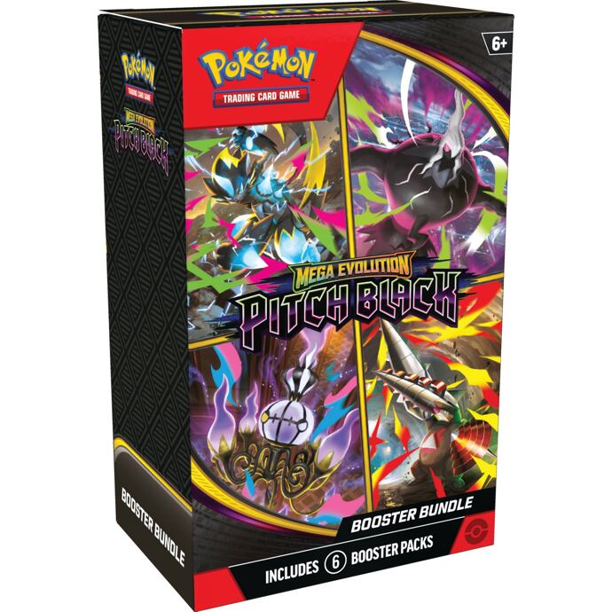 Pokémon TCG Pitch Black Booster Bundle (6 balíčků)