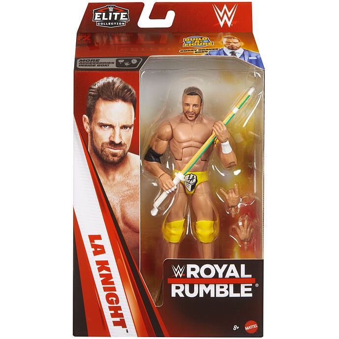 LA Knight – WWE Elite Collection Royal Rumble figurka 15 cm