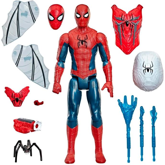 Figurka Spiderman s pavoučím vybavením – Marvel Titan Hero 30 cm