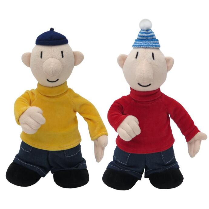 Plyšáci Pat a Mat 25 cm