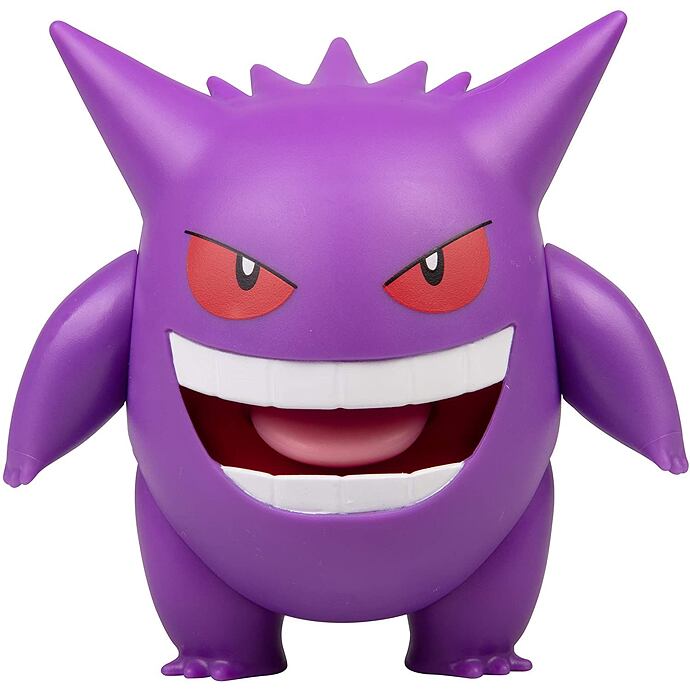 Pokémon akční figurka Gengar
