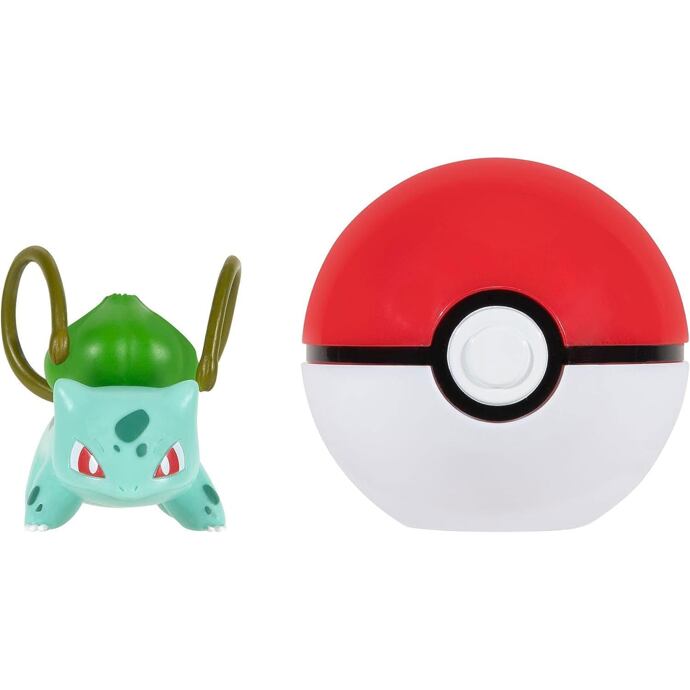 Pokémon Clip n Go – Bulbasaur + Pokéball