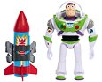 Toy Story Mluvící Buzz Rakeťák s raketou 26 cm