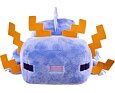 Minecraft plyšák modrý Axolotl 30 cm