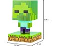 Minecraft svítící figurka Zombie