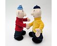 Plyšáci Pat a Mat 25 cm