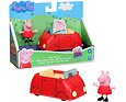 Prasátko Peppa Červené autíčko s figurkou