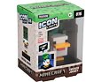 Minecraft lampička Chicken Jockey, svítící figurka 12 cm