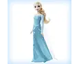 Frozen Panenka Elsa (tyrkysové šaty)