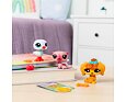 Littlest Pet Shop 3 figurky v tubě – Vydra, Ovčácký pes, Racek