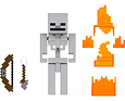 Minecraft figurka Skeleton