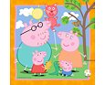 Prasátko Peppa Puzzle 3 x 49 dílků
