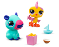 Littlest Pet Shop 2 figurky – Kapybara a Papoušek