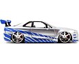 Rychle a zběsile – kovové auto 2002 Nissan Skyline GT-R 1:24