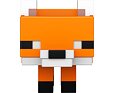 Minecraft figurka Liška