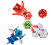 Bakugan Balení 4 figurek – Pyrus Nova Nillious